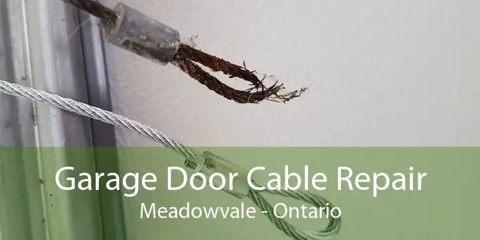 Garage Door Cable Repair Meadowvale - Ontario
