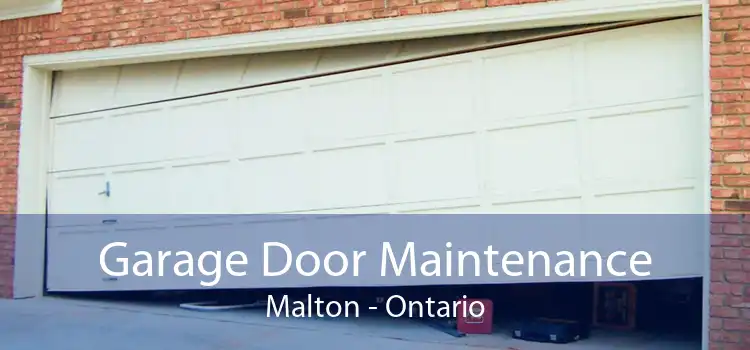 Garage Door Maintenance Malton - Ontario