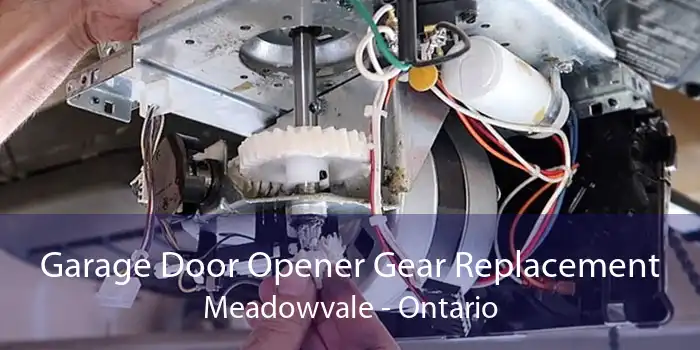 Garage Door Opener Gear Replacement Meadowvale - Ontario