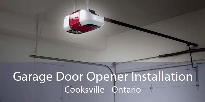 Garage Door Opener Installation Cooksville - Ontario