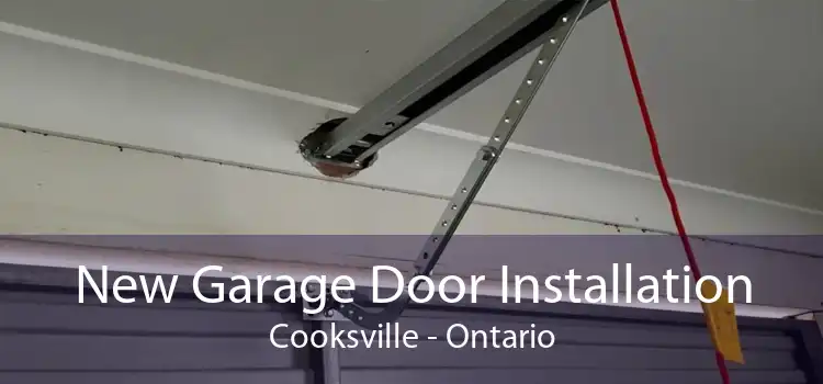 New Garage Door Installation Cooksville - Ontario