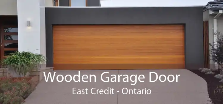 Wooden Garage Door East Credit - Ontario