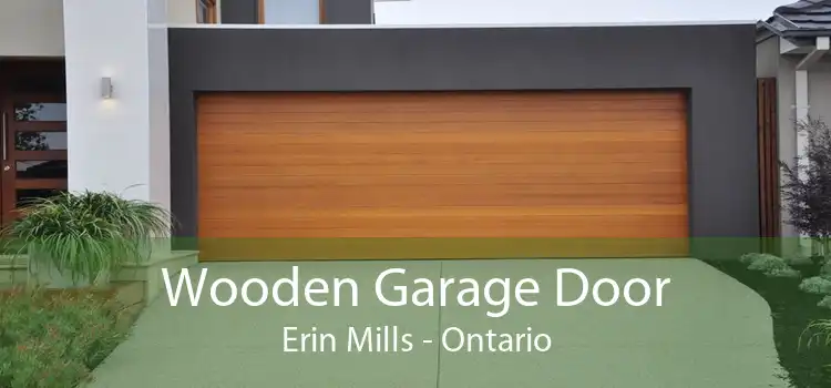 Wooden Garage Door Erin Mills - Ontario