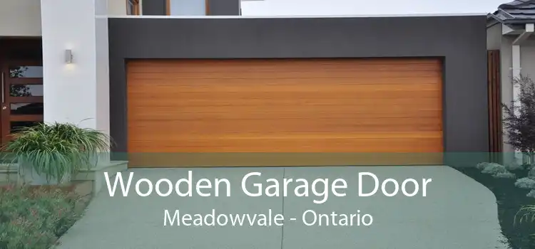 Wooden Garage Door Meadowvale - Ontario