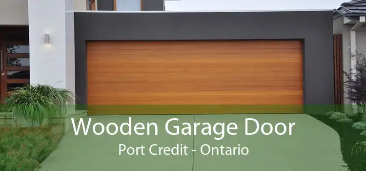 Wooden Garage Door Port Credit - Ontario