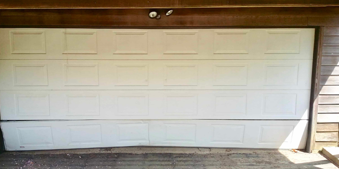 commercial garage door replacement in Erindale